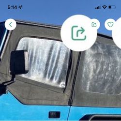 Jeep wrangler soft top