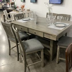 Counter Height Dining Table Set