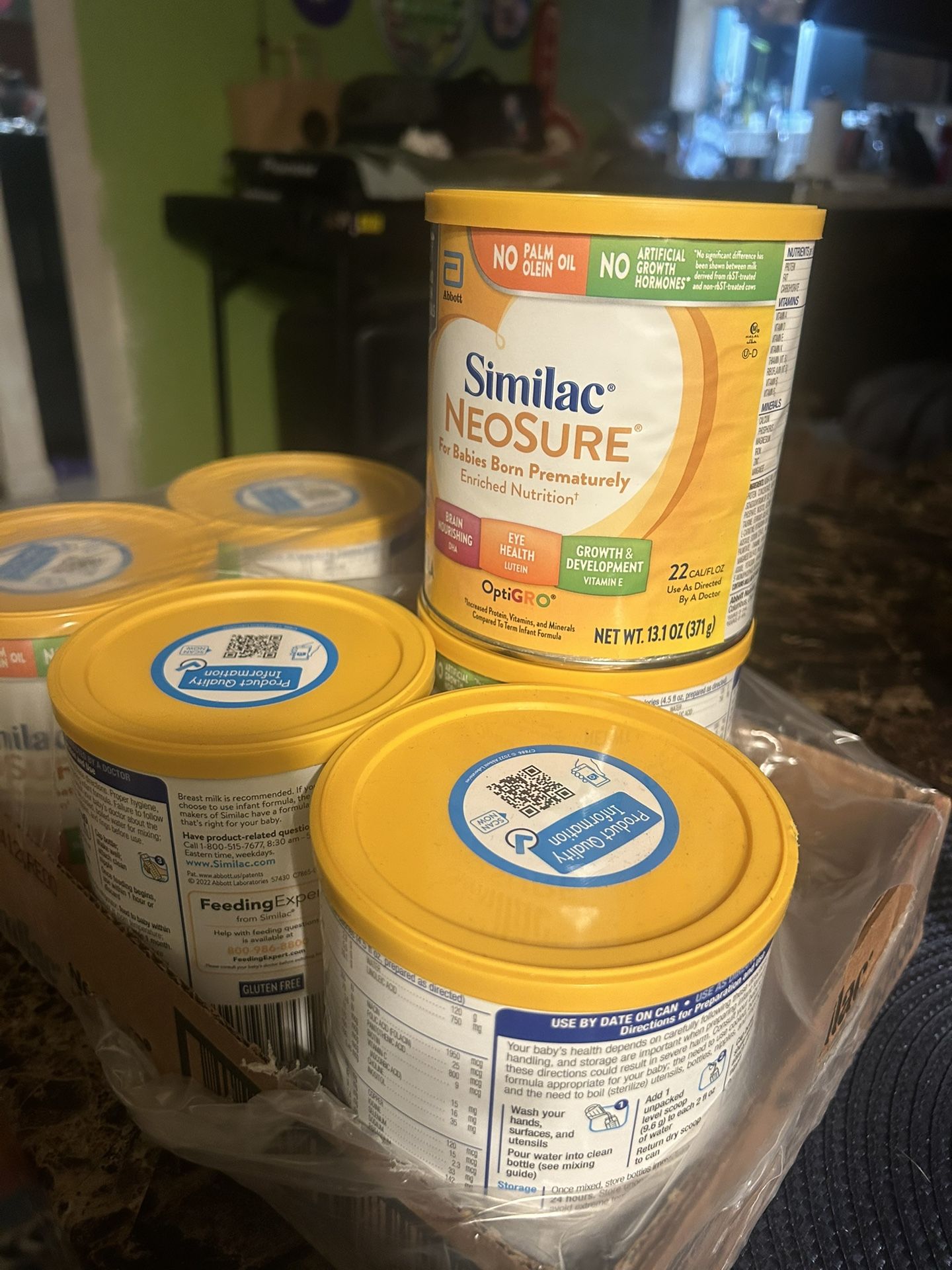 Similac Neosure for premies