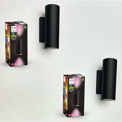 Phillips Hue Appear Smart Wall Lights 2 Pack