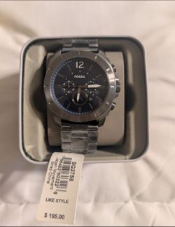 New Fossil and Lacoste watches
