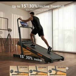 NEW Incline Treadmill with Display Up to 30%
