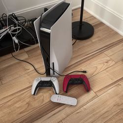 PlayStation 5 With 2 Controllers And Remote