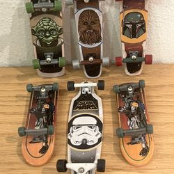 Vintage Tech Deck Star Wars Fingerboard Bundle