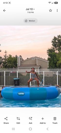 Pool/Lake Trampoline