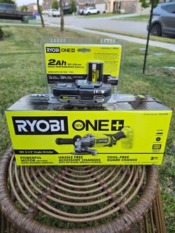 RYOBI ONE+ 18V Angle Grinder + 2Ah HP Battery