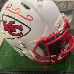 Patrick Mahomes Signed Helmet