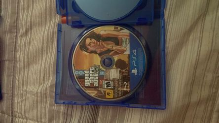 Grand Theft Auto V PS4 Game Disc