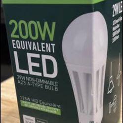 🔥Light bulb -200W Equivalent LED Light Bulb- New in Box
