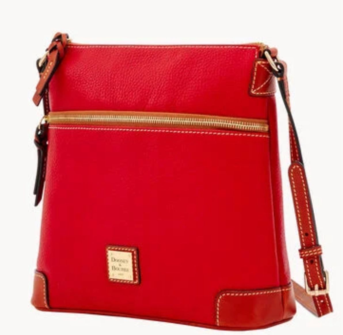Dooney & Bourke Pebble Grain Crossbody - Red Purse