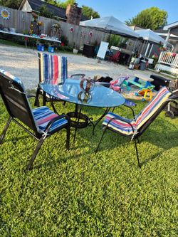 Patio Table and Chair Set