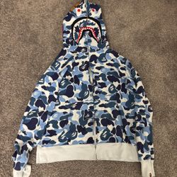 Authentic Bape Hoodie Size XL RUNS SMALL Down For Trades Too