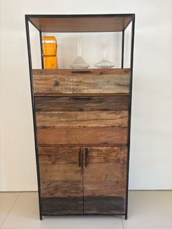 Crate & barrel bar cabinet for $500