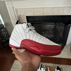 Jordan 12 (Cherry) Sizes 9.5 and 10.5