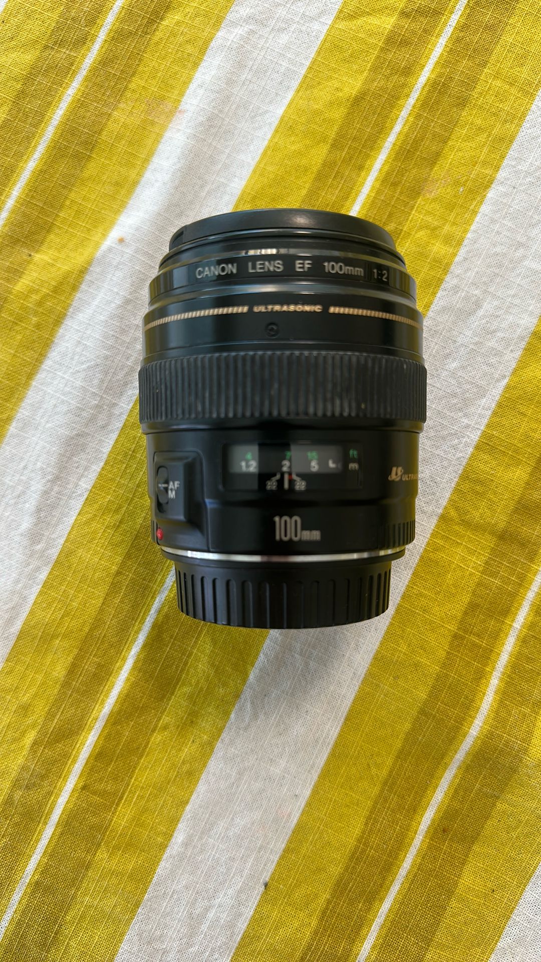 Canon 100mm F/2 EF Ultrasonic AF Lens