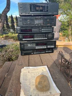 Vintage Kenwood Stereo Components