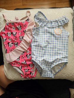 Little Girls Swim Suits. $5 Each. Or Both For $8
