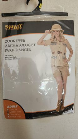women's zookeeper costume size M