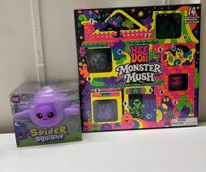 Nee Doh Monster Mush Advent Calendar & Spider Squishy Bundle