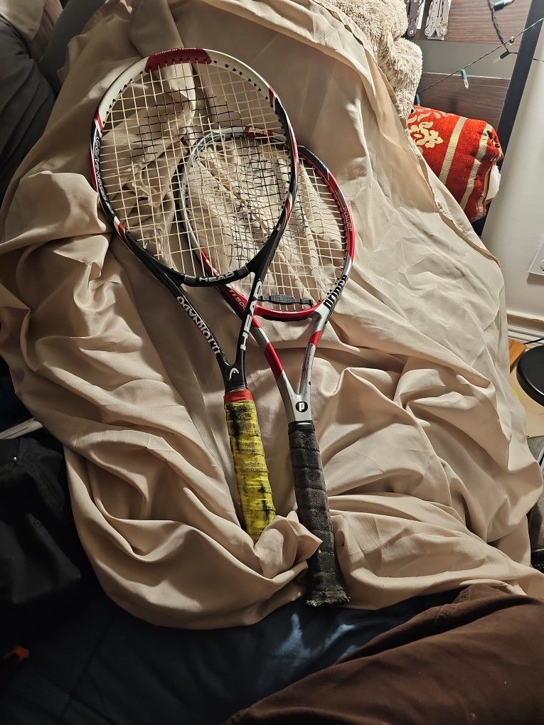 Tennis Rackets Head Ti Tornado, Prince Lob Ti 500