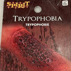 Trypophobia Horror Latex Appliance Spirit Halloween Rare Bloody Wound Horror Theatre Pretend Play Cosplay Dress Up 