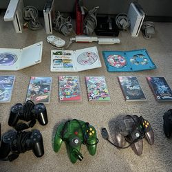 Nintendo wii Nintendo switch Nintendo 64 PlayStation 2 Games controllers consoles
