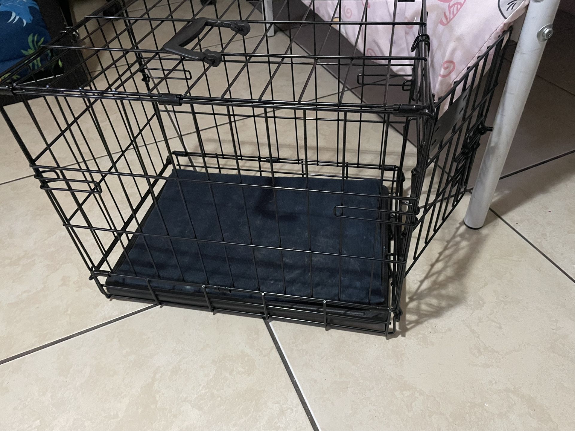 medium-sized metal cage
