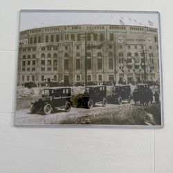 8 x 10 photo of opening day at Yankee Stadium
