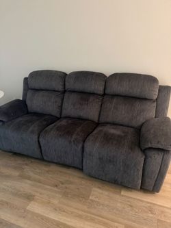 Black couch
