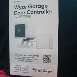 new wyze garage door controller + wyze v3 camera bundle