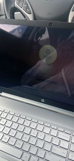HP laptop (silver)