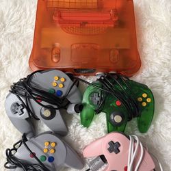 HDMI Modded Fire Orange N64