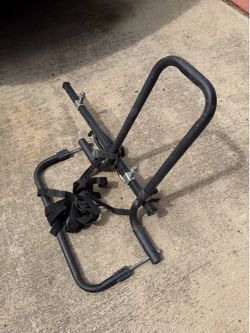 Bike Rack with tie downs
