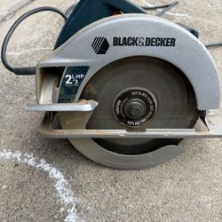 Black & Decker Type 2, Model 7359 circular saw