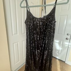 L Sequin Dress