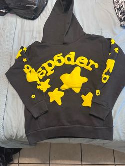 Black and yellow hoodie