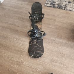 Used Snow Board With Bindings