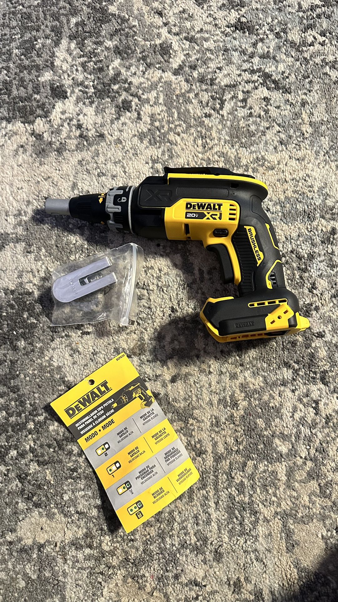 Dewalt Drywal Gun XR 20V