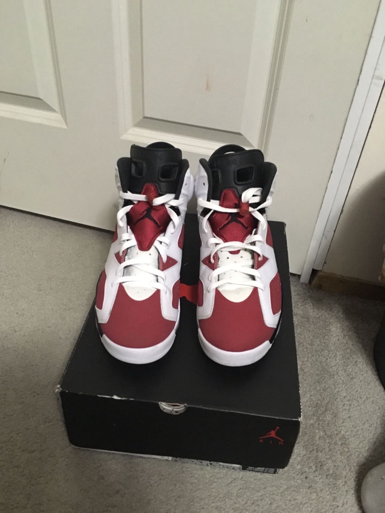 VNDS JORDAN 6 CARMINE SIZE 11.5