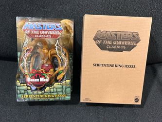 Masters of the Universe Serpentine King Hssss NEW MOC He-Man