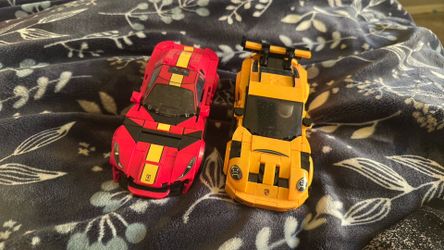 SELLING/TRADING 2 PERFECTLY LEGO CARS
