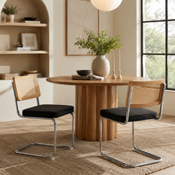 Homy Casa Tigris Mid Century Modern Dining Chairs Set of 2, Dining Seating Open Box