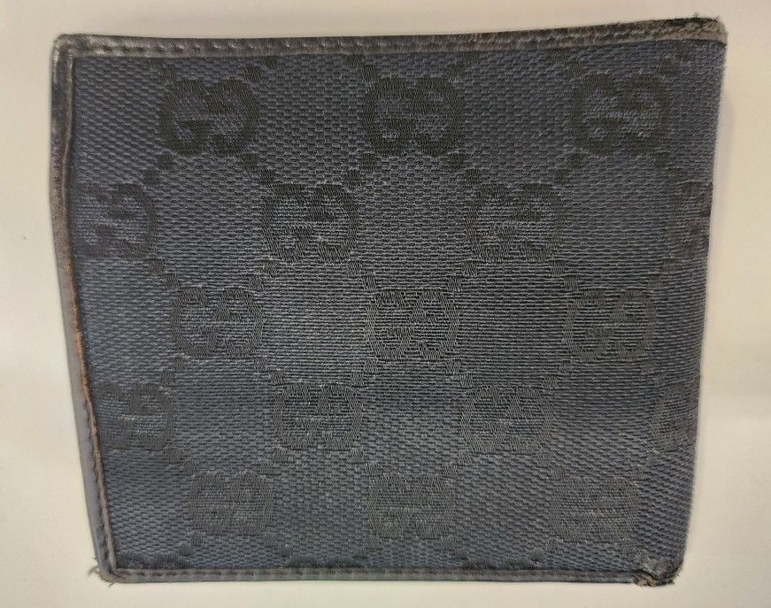 Mens Bifold GG Canvis Wallet