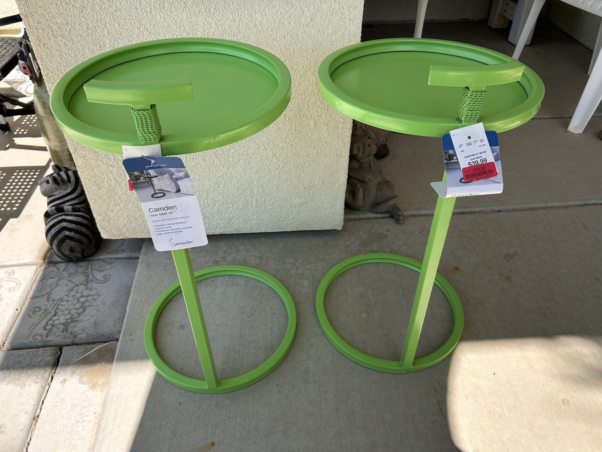 Two Matching End Tables.