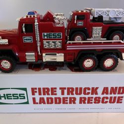 2015 Hess Fire Truck And Ladder Rescue