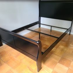New In Box Black Queen Size Bed Frame Special 
