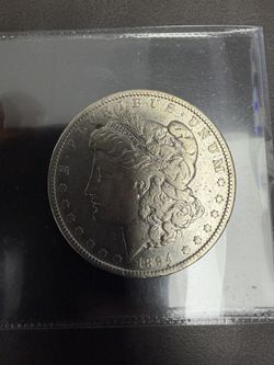 1894 P Morgan Silver Dollar