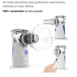 Nebulizador Para Bebés, Niños y Adultos Nuevo Y Sellado 