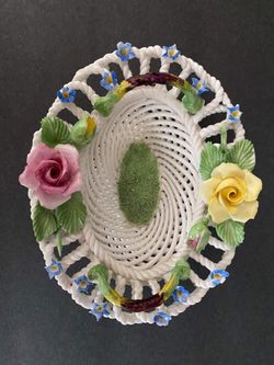 Denton Bone China Lattice Basket