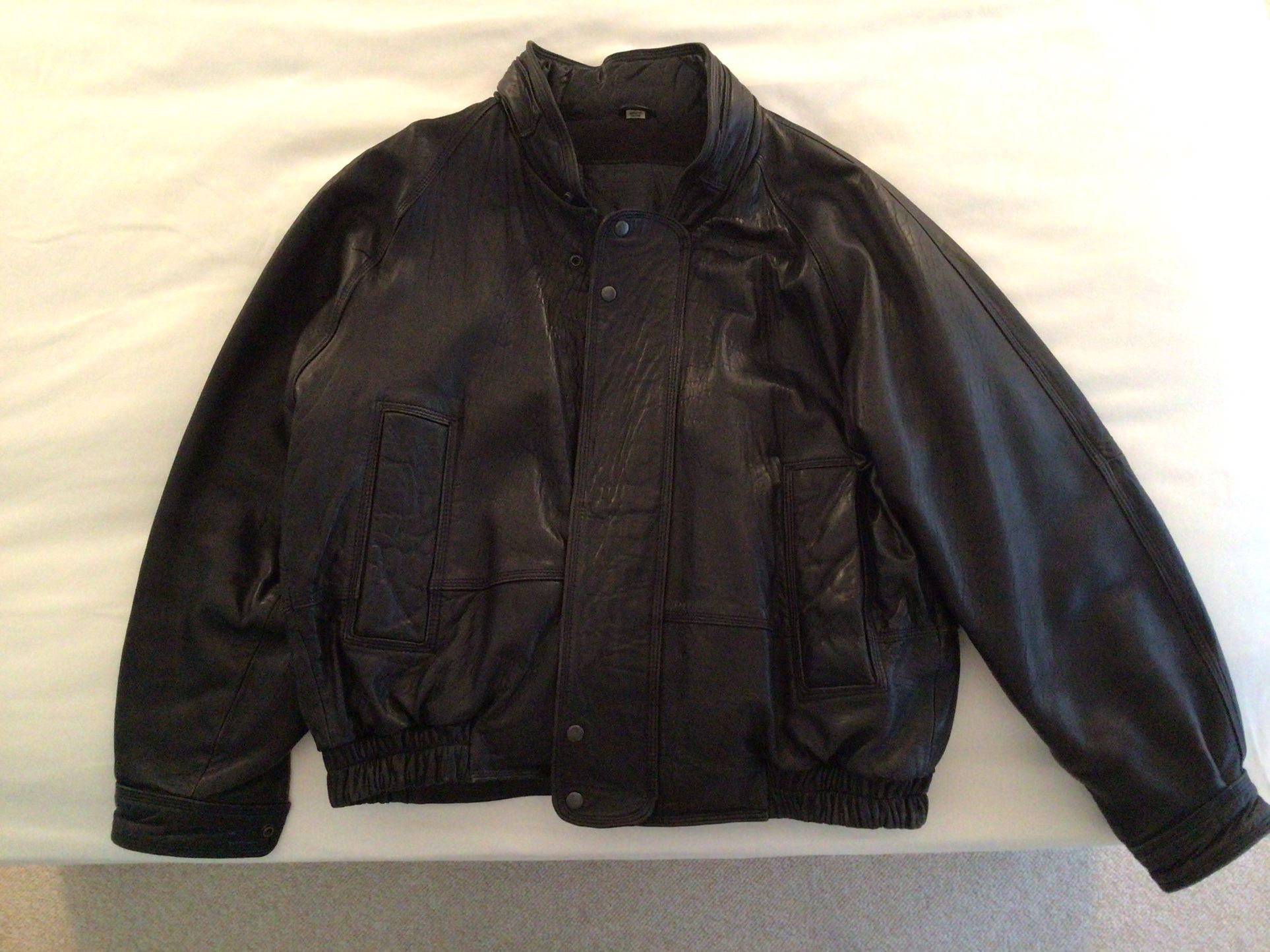 Men’s Leather Jacket Size 46